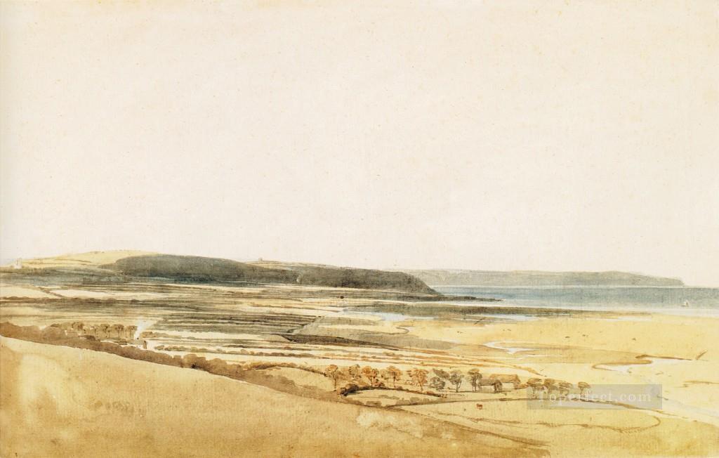 Tawe pintor acuarela paisaje Thomas Girtin Pintura al óleo